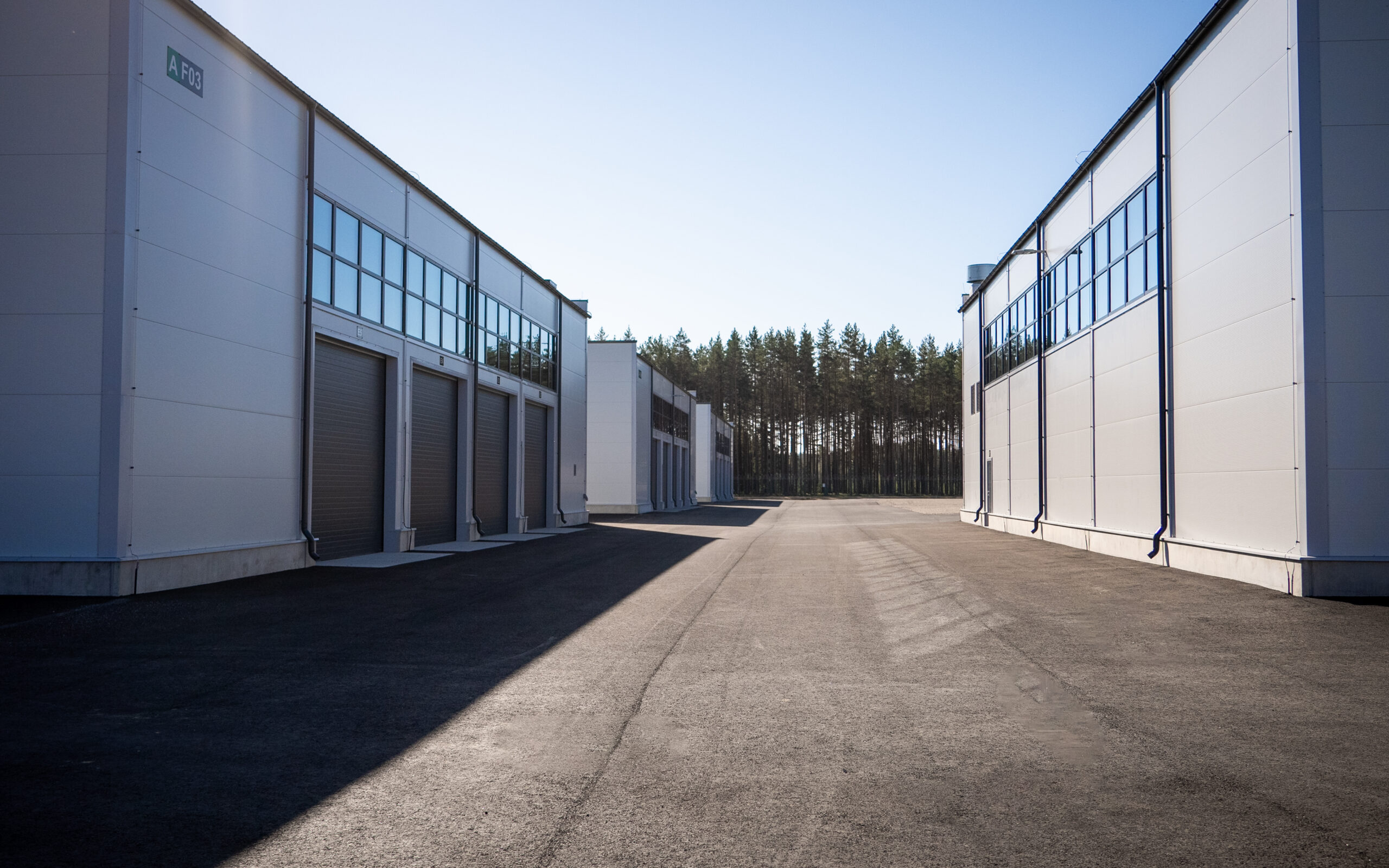 Exterior of a new Estonian military camp near the Russian border. Photo: Estonian Centre for Defence Investments