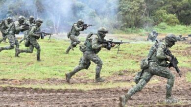 Taiwanese soldiers